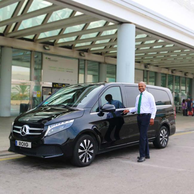 ROIGTransfers,MercedesVITO,Aeropuerto