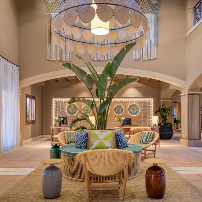 Reception area - Hacienda Son Antem